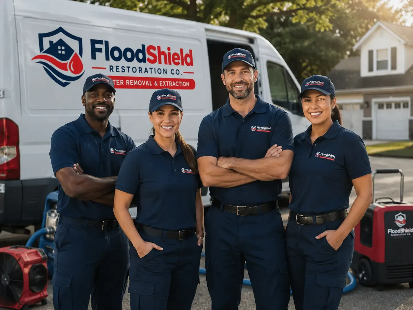 Flood Damage Restoration company in Fence, WI